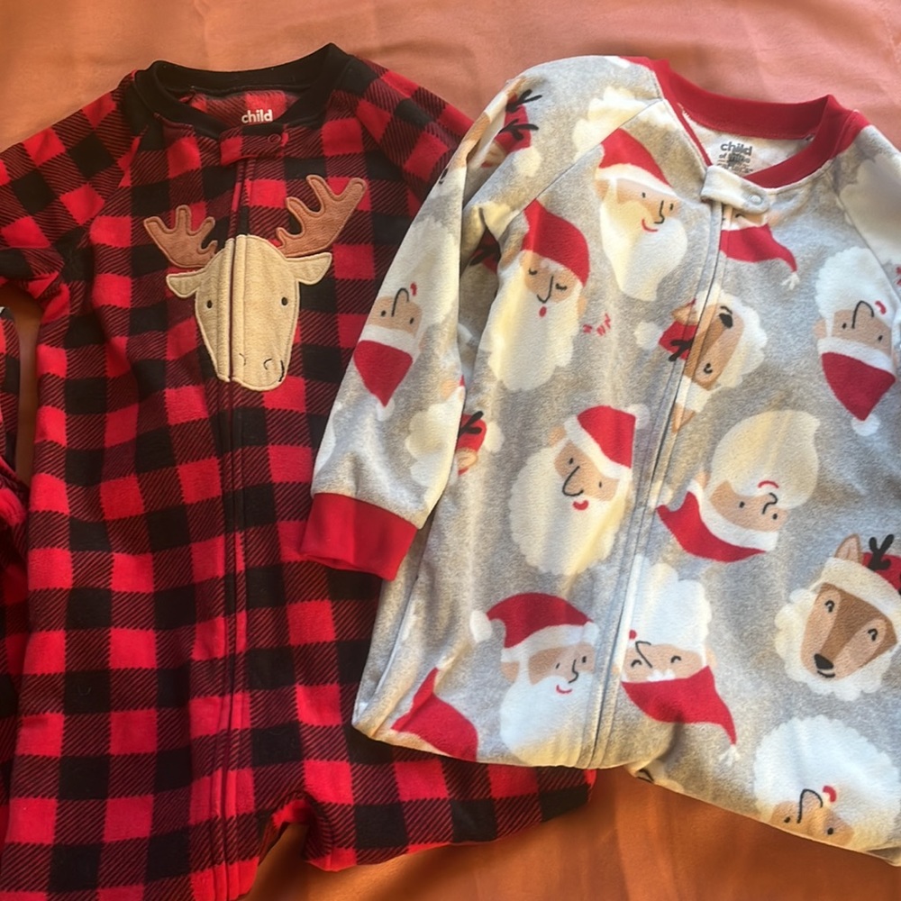 Carters Christmas 2 Pack Pj Set